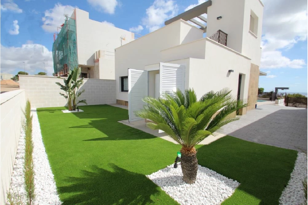 villa in Los Belones(Murcia) for sale, built area 168 m², condition first owner, air-condition, plot area 430 m², 3 bedroom, 2 bathroom, swimming-pool, ref.: HA-LBN-110-E01-3