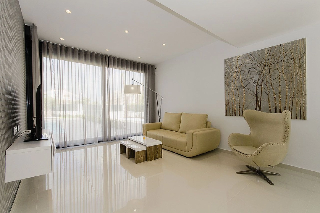 villa in Los Belones(Murcia) for sale, built area 207 m², condition first owner, air-condition, plot area 430 m², 4 bedroom, 3 bathroom, swimming-pool, ref.: HA-LBN-110-E03-6