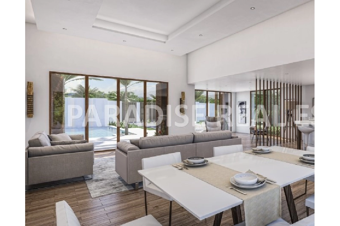 villa in Javea for sale, built area 200 m², + underfloor heating, air-condition, plot area 1000 m², 3 bedroom, 2 bathroom, swimming-pool, ref.: PR-PPS2222-4