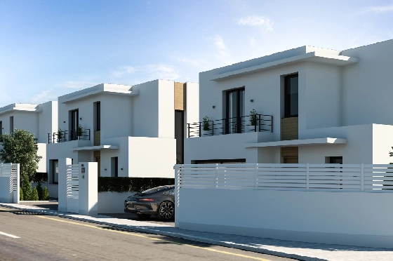 Villa in Denia zu verkaufen, Wohnfläche 144 m², Zustand Erstbezug, Klimaanlage, Grundstück 220 m², 3 Schlafzimmer, 3 Badezimmer, ref.: GC-1518-3