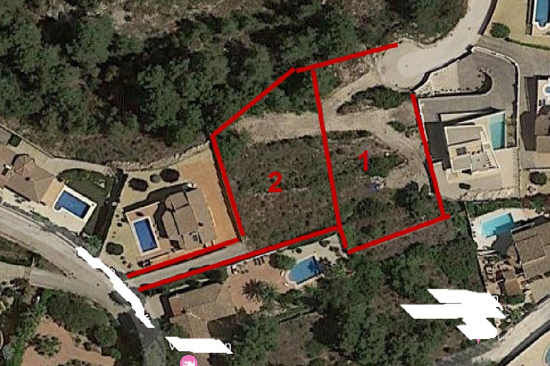 residential ground in Moraira(Benimeit) for sale, air-condition, plot area 1280 m², swimming-pool, ref.: BP-3067MOR-10