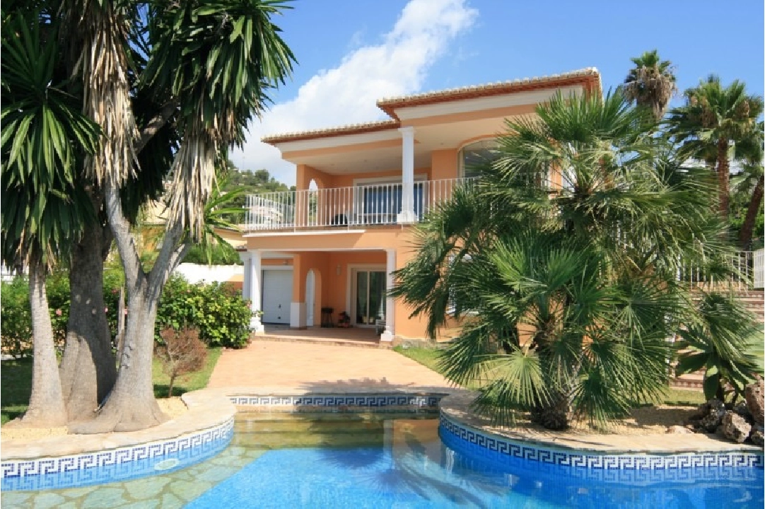 villa in Moraira for sale, built area 300 m², air-condition, plot area 800 m², 4 bedroom, 3 bathroom, swimming-pool, ref.: CA-H-1299-AMB-3