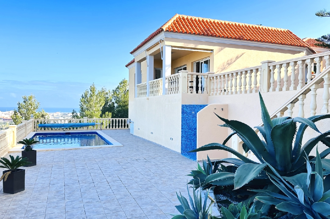 villa in Denia(Marquesa) for sale, built area 168 m², year built 2011, condition neat, + underfloor heating, air-condition, plot area 908 m², 3 bedroom, 2 bathroom, swimming-pool, ref.: AS-0225-1