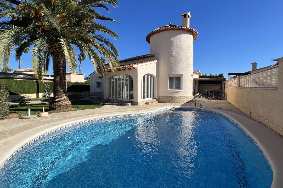 villa in Els Poblets for sale, built area 130 m², year built 2000, condition neat, + central heating, air-condition, plot area 545 m², 4 bedroom, 2 bathroom, swimming-pool, ref.: AS-2721-1