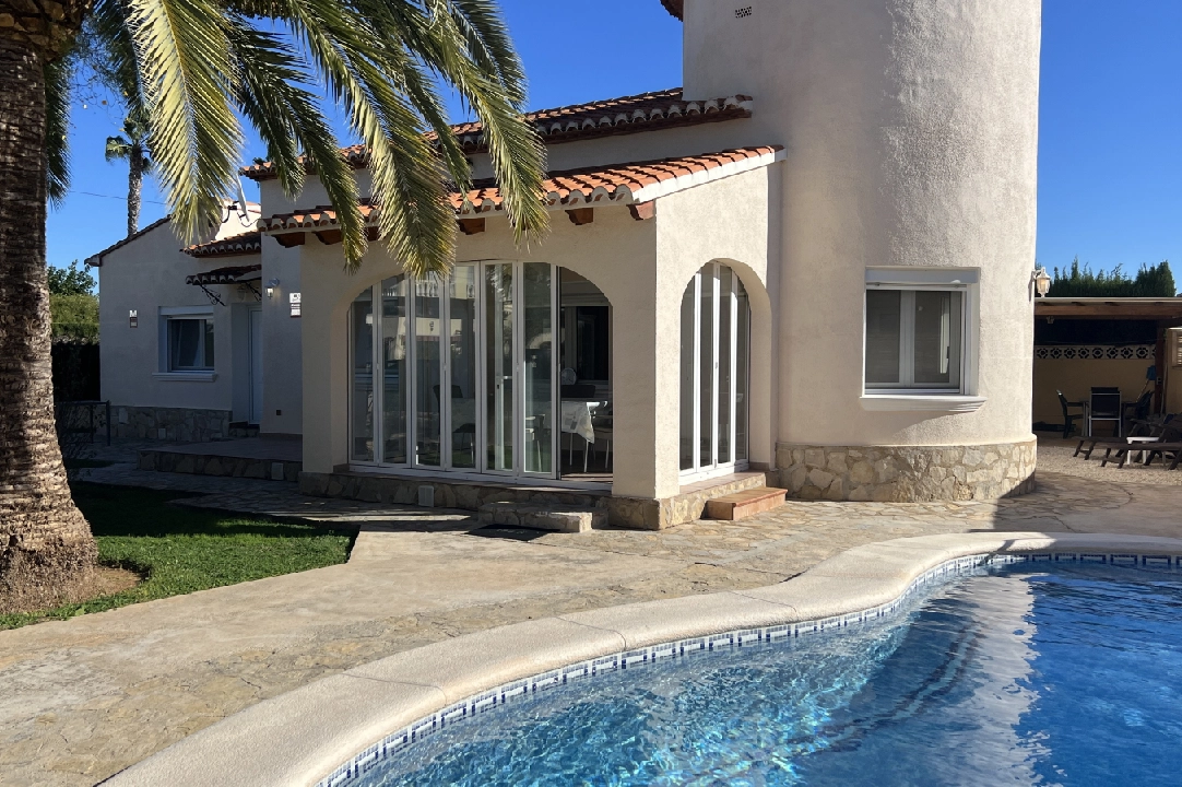 villa in Els Poblets for sale, built area 130 m², year built 2000, condition neat, + central heating, air-condition, plot area 545 m², 4 bedroom, 2 bathroom, swimming-pool, ref.: AS-2721-8