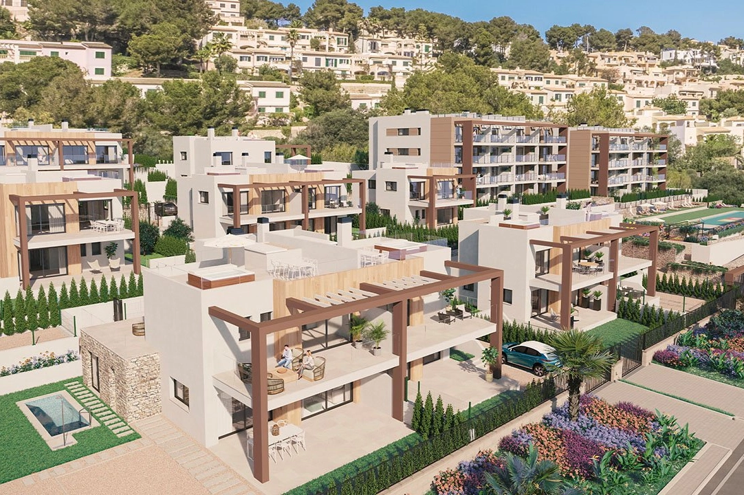 apartment on higher floor in Font de Sa Cala for sale, built area 138 m², condition first owner, air-condition, 3 bedroom, 2 bathroom, swimming-pool, ref.: HA-MLN-160-A02-8