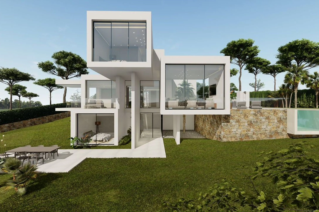 villa in Orihuela Costa for sale, built area 349 m², condition first owner, air-condition, plot area 1075 m², 3 bedroom, 3 bathroom, swimming-pool, ref.: HA-OCN-145-E01-1