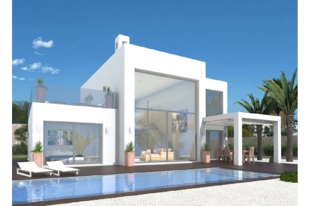 villa in Javea for sale, built area 225 m², air-condition, 4 bedroom, 3 bathroom, swimming-pool, ref.: BS-3974749-1