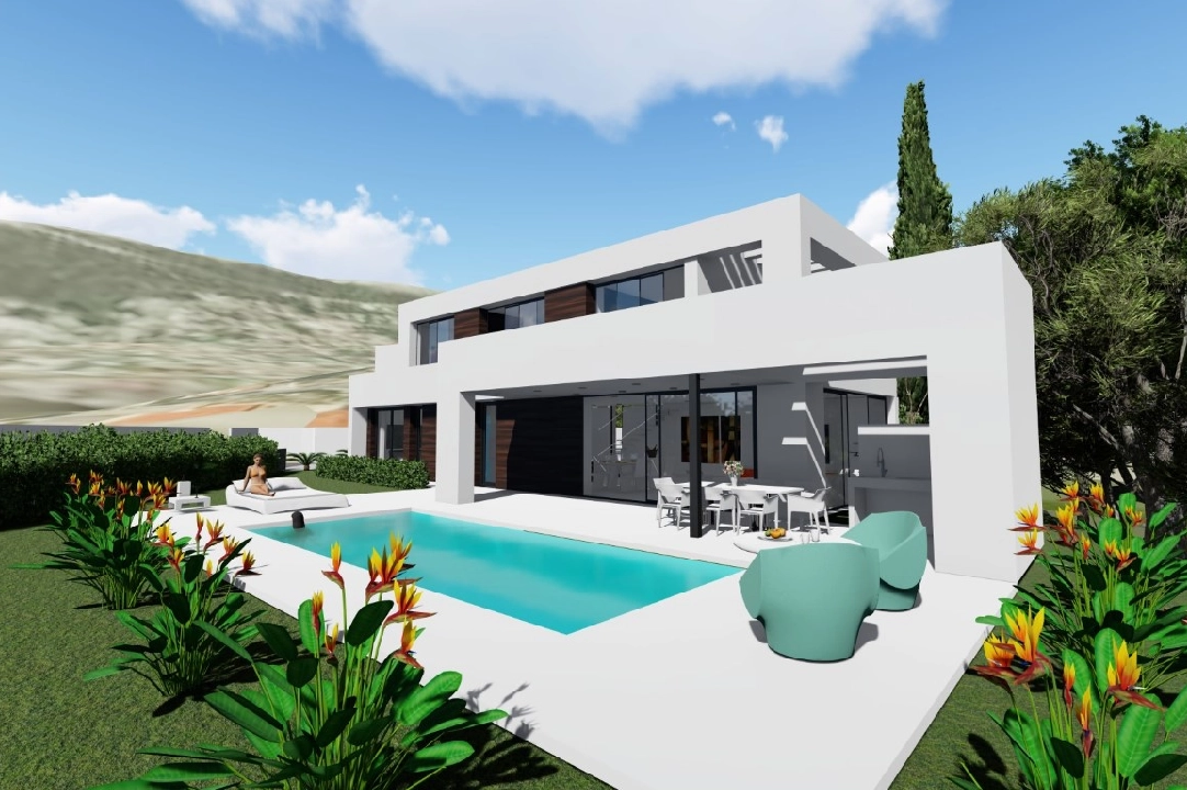 villa in Calpe(La Canuta) for sale, built area 265 m², air-condition, plot area 2760 m², 4 bedroom, 3 bathroom, ref.: BP-6365CAL-3