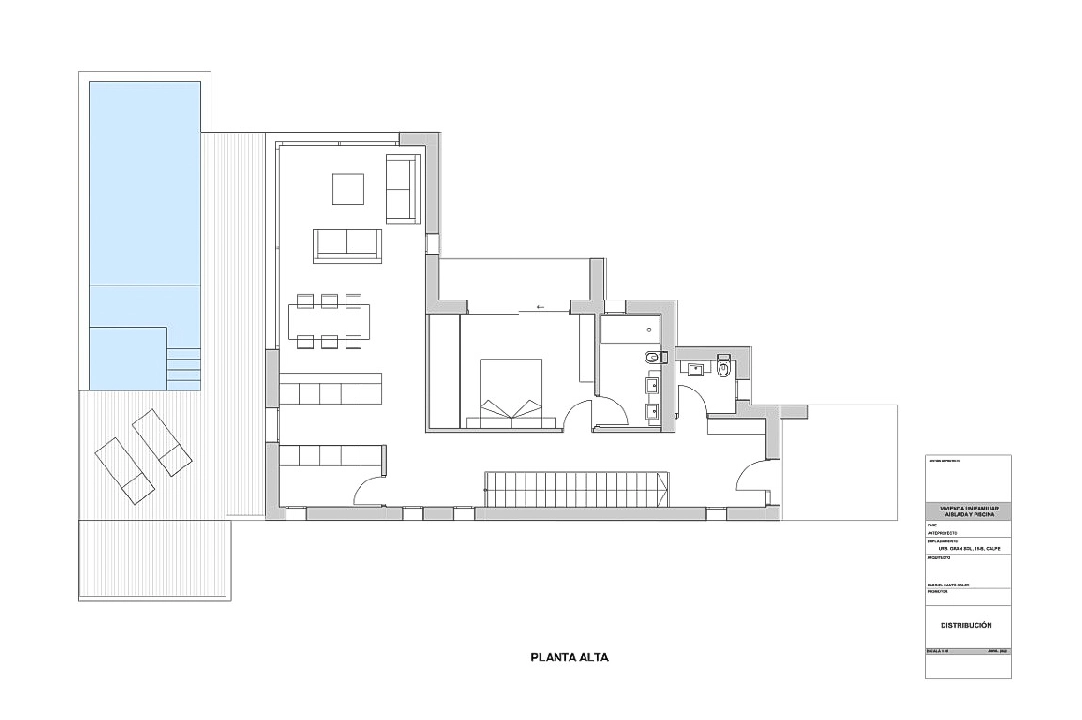 villa in Calpe(Gran Sol) for sale, built area 176 m², air-condition, plot area 800 m², 3 bedroom, 3 bathroom, swimming-pool, ref.: BP-6431CAL-9