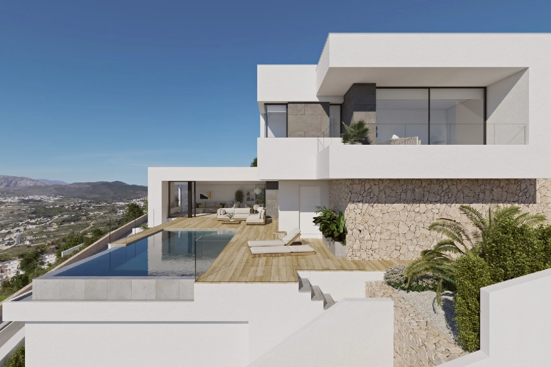 villa in Cumbre del Sol(Residencial Plus Jazmines) for sale, built area 198 m², plot area 807 m², 3 bedroom, 3 bathroom, swimming-pool, ref.: VA-AJ224-4