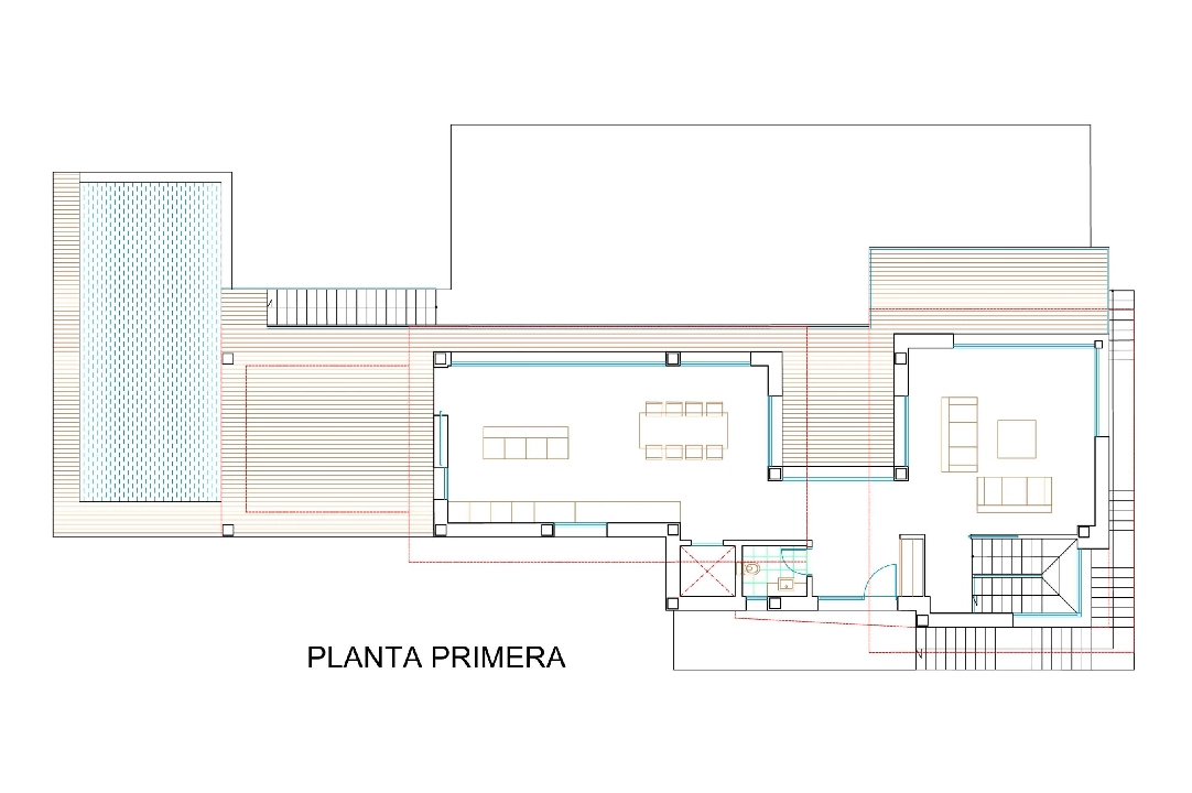 villa in Javea(Adsubia) for sale, built area 458 m², air-condition, plot area 1000 m², 5 bedroom, 4 bathroom, swimming-pool, ref.: BP-4255JAV-13