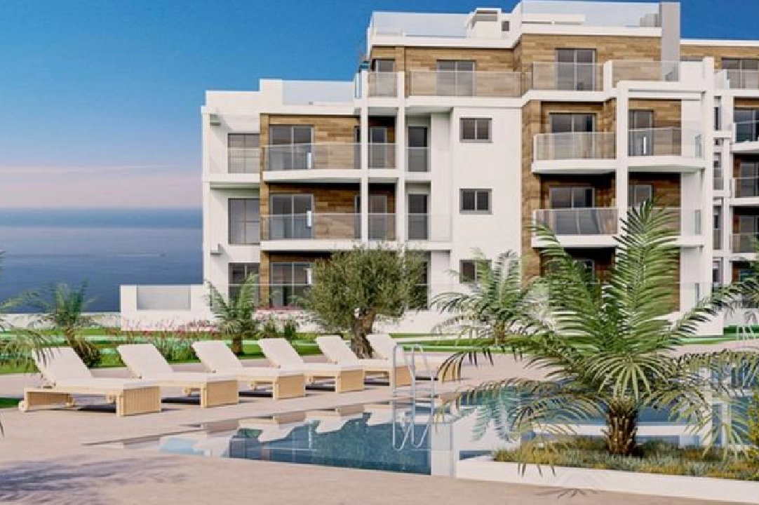 apartment on higher floor in Denia for sale, built area 85 m², year built 2023, condition mint, + KLIMA, air-condition, 3 bedroom, 2 bathroom, swimming-pool, ref.: AS-1823-18