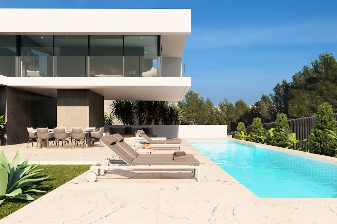 villa in Moraira for sale, built area 568 m², air-condition, plot area 869 m², 4 bedroom, 4 bathroom, swimming-pool, ref.: CA-H-1608-AMB-10