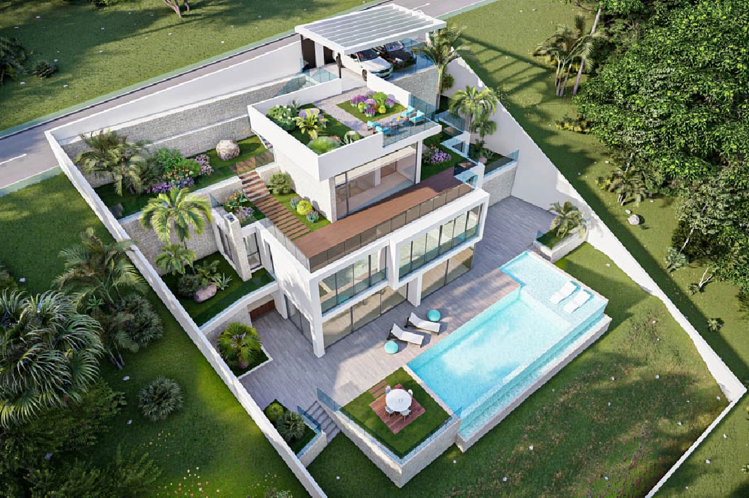 villa in Altea(Altea Hills) for sale, built area 560 m², air-condition, plot area 817 m², 5 bedroom, 5 bathroom, swimming-pool, ref.: BP-7012ALT-6