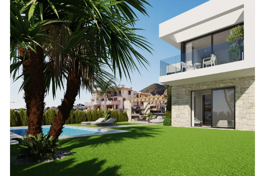 villa in Finestrat(Finestrat) for sale, built area 327 m², plot area 482 m², 3 bedroom, 3 bathroom, swimming-pool, ref.: AM-1047DA-3700-3