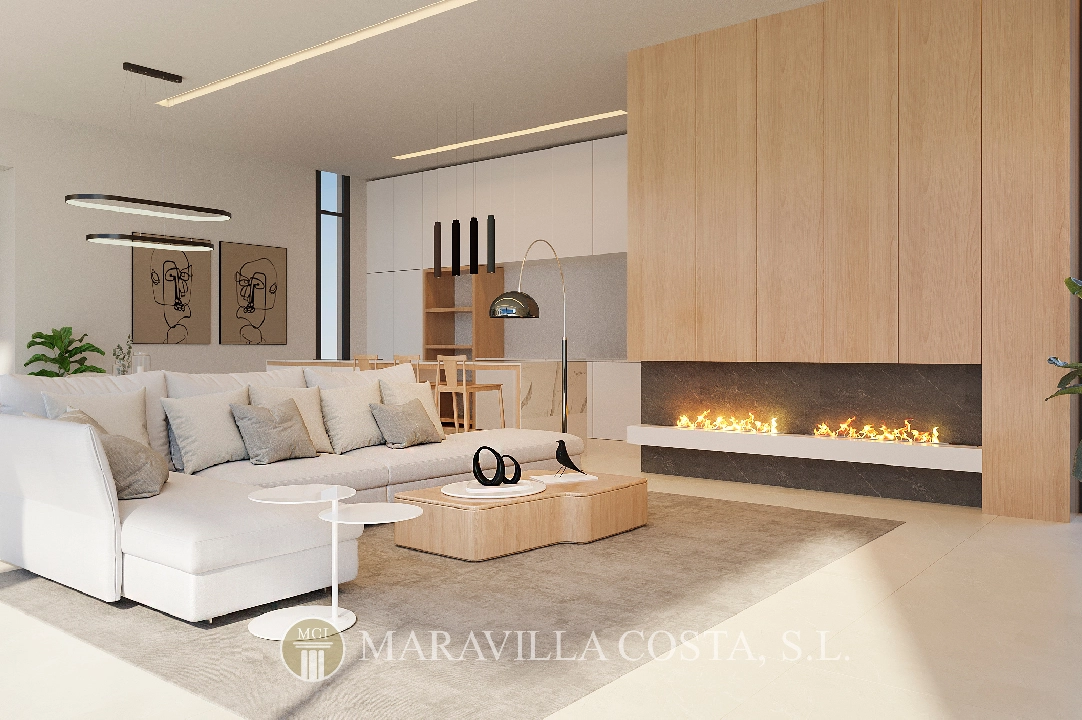 villa in Moraira for sale, built area 261 m², year built 2023, + underfloor heating, air-condition, plot area 939 m², 4 bedroom, 4 bathroom, swimming-pool, ref.: MV-2499-3