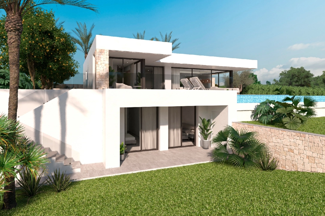 villa in Denia(Marquesa 6) for sale, built area 266 m², air-condition, plot area 999 m², 4 bedroom, 4 bathroom, swimming-pool, ref.: UM-UV-PITO-14