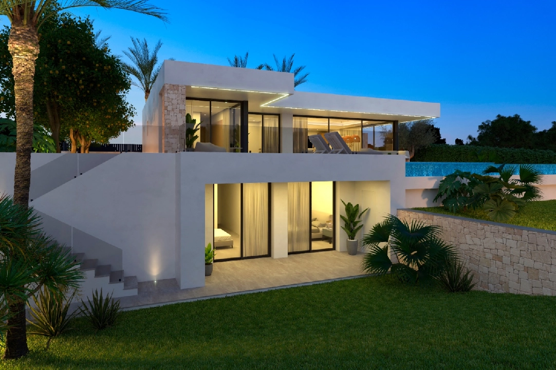 villa in Denia(Marquesa 6) for sale, built area 266 m², air-condition, plot area 999 m², 4 bedroom, 4 bathroom, swimming-pool, ref.: UM-UV-PITO-3