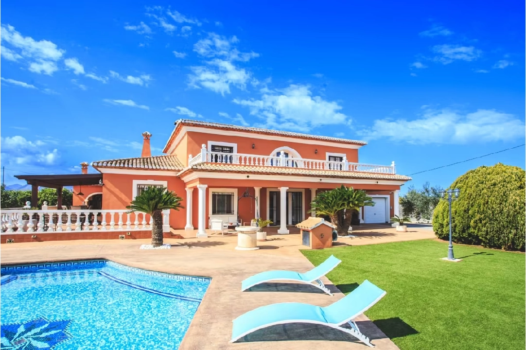 villa in Denia(Torrecarrals) for sale, built area 442 m², condition neat, + central heating, plot area 4441 m², 3 bedroom, 4 bathroom, swimming-pool, ref.: MNC-0124-1