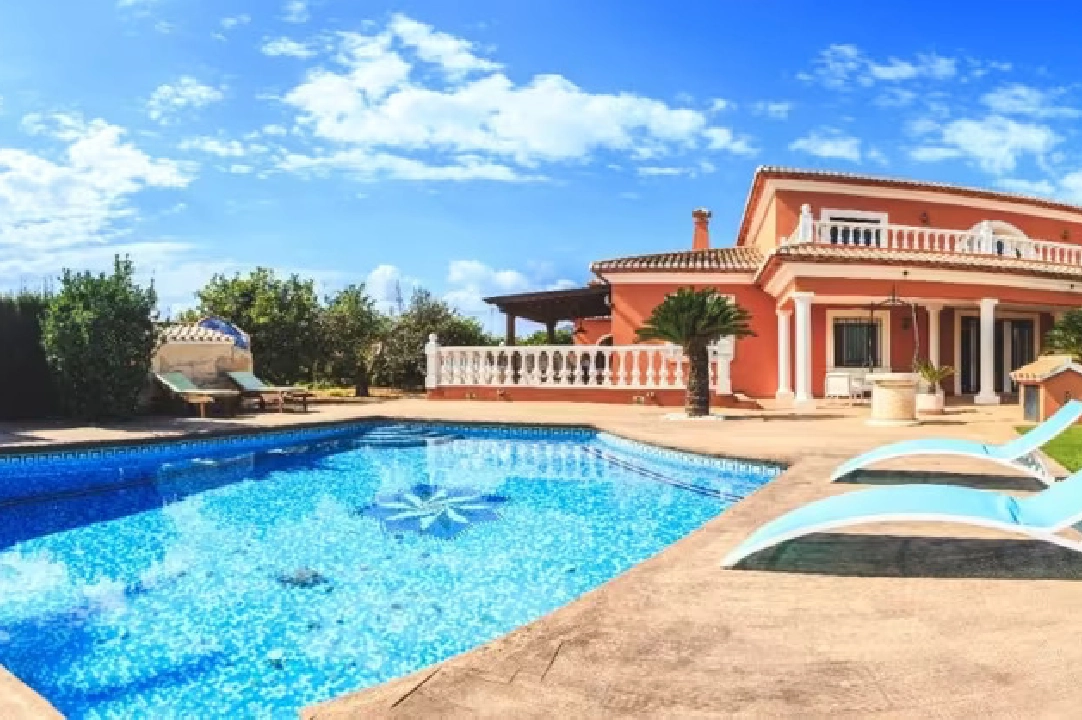 villa in Denia(Torrecarrals) for sale, built area 442 m², condition neat, + central heating, plot area 4441 m², 3 bedroom, 4 bathroom, swimming-pool, ref.: MNC-0124-6