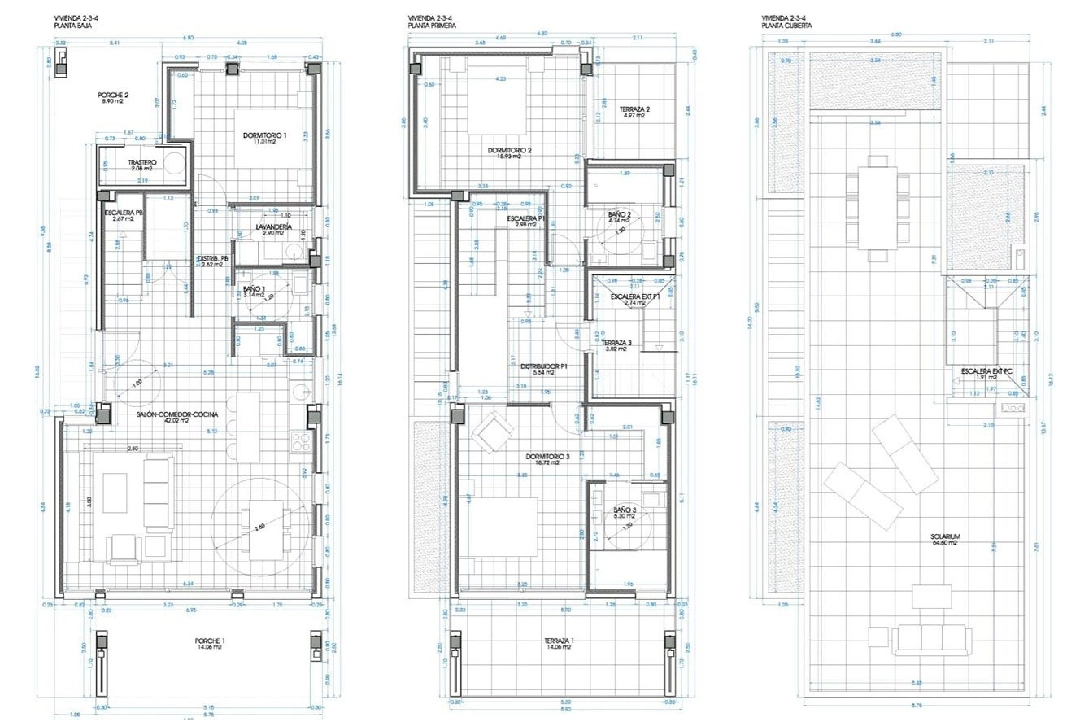 villa in La Marina for sale, built area 235 m², condition first owner, air-condition, plot area 272 m², 3 bedroom, 3 bathroom, swimming-pool, ref.: HA-MAN-246-E01-27