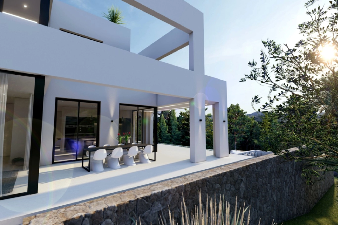 villa in Benissa(La Fustera) for sale, built area 615 m², year built 2023, air-condition, plot area 1347 m², 4 bedroom, 3 bathroom, swimming-pool, ref.: BI-BE.H-902-15