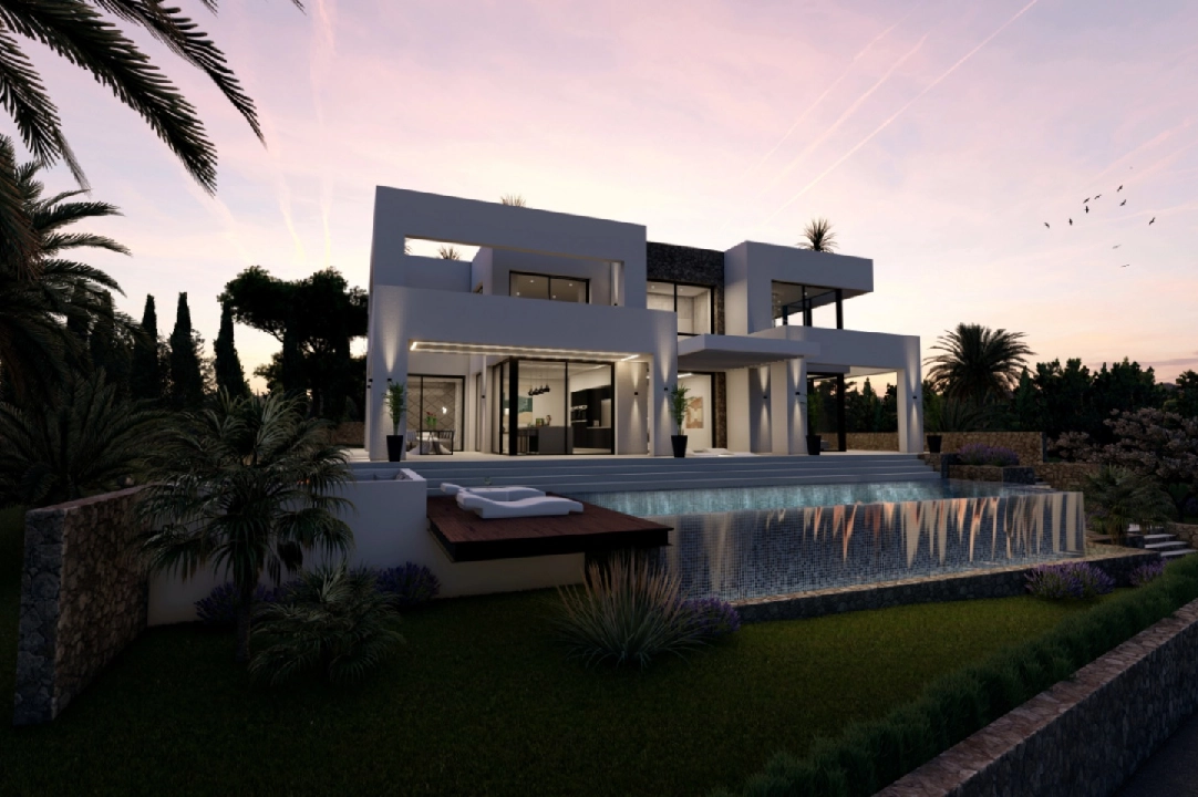 villa in Benissa(La Fustera) for sale, built area 615 m², year built 2023, air-condition, plot area 1347 m², 4 bedroom, 3 bathroom, swimming-pool, ref.: BI-BE.H-902-19