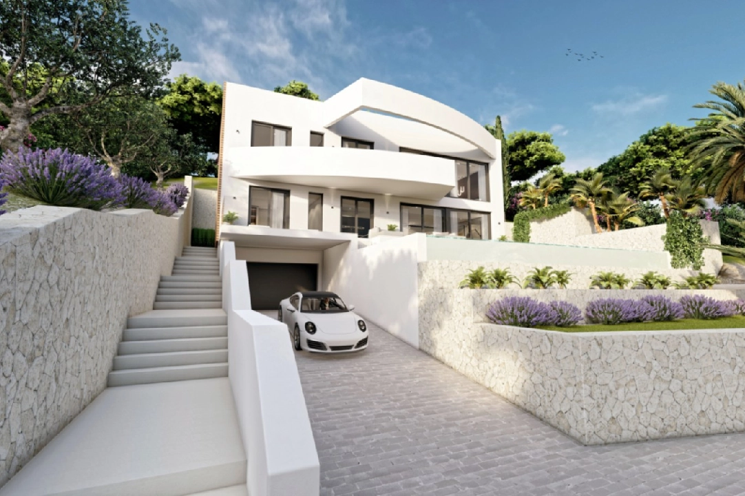 villa in Altea for sale, built area 540 m², year built 2024, air-condition, plot area 1270 m², 4 bedroom, 4 bathroom, swimming-pool, ref.: BI-AL.H-031-16