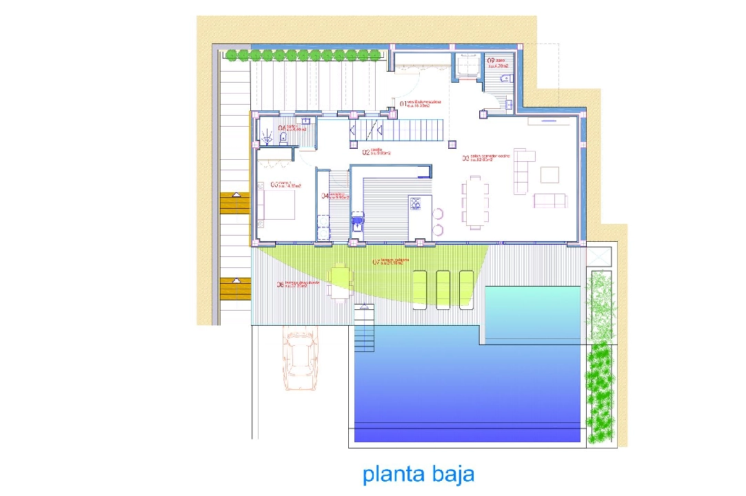 villa in Altea for sale, built area 540 m², year built 2024, air-condition, plot area 1270 m², 4 bedroom, 4 bathroom, swimming-pool, ref.: BI-AL.H-031-22