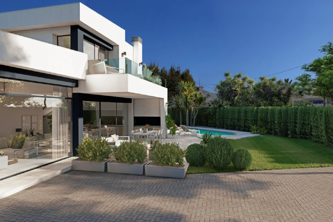 villa in Benissa(La Fustera) for sale, built area 284 m², air-condition, plot area 725 m², 3 bedroom, 3 bathroom, swimming-pool, ref.: BI-BE.H-903-4