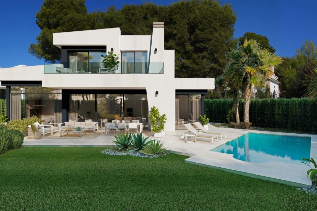 villa in Benissa(La Fustera) for sale, built area 284 m², air-condition, plot area 725 m², 3 bedroom, 3 bathroom, swimming-pool, ref.: BI-BE.H-903-5