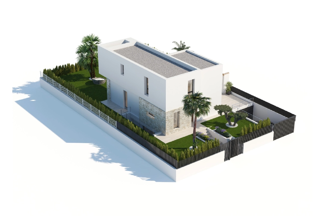 villa in Finestrat for sale, built area 282 m², year built 2023, + KLIMA, air-condition, plot area 482 m², 3 bedroom, 3 bathroom, swimming-pool, ref.: BI-AL.H-032-13