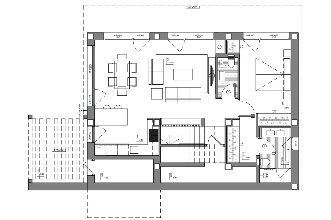 villa in Lliber for sale, built area 314 m², plot area 473 m², 3 bedroom, 3 bathroom, ref.: BP-4379LLIB-14