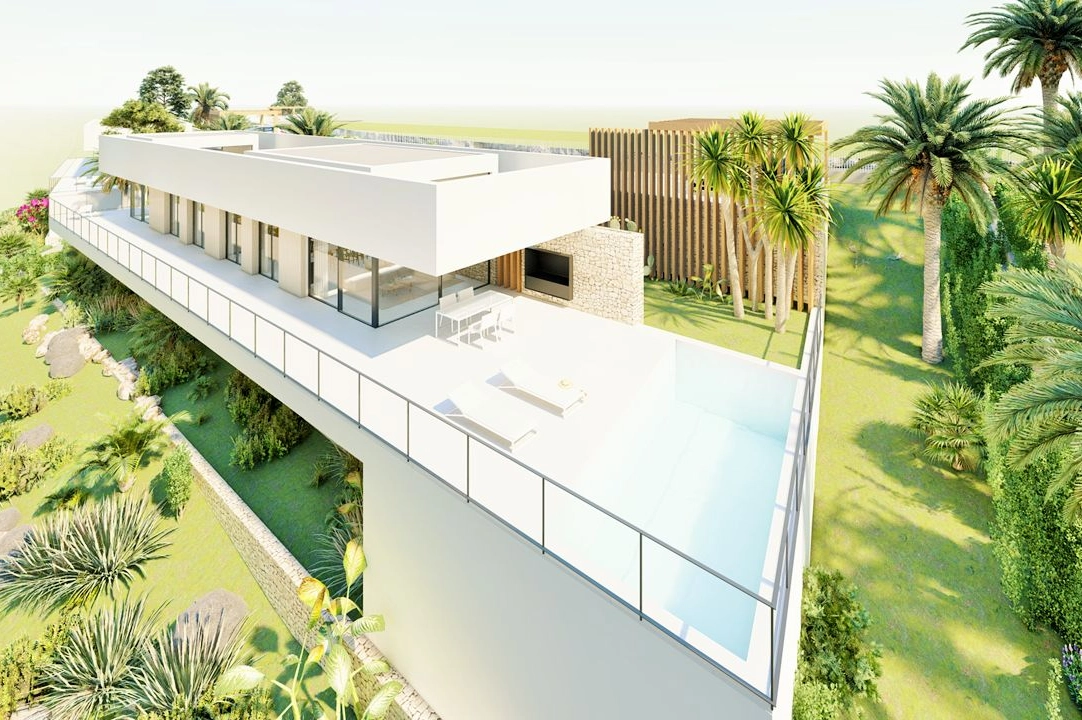 villa in Denia for sale, built area 176 m², year built 2023, air-condition, plot area 1514 m², 3 bedroom, 3 bathroom, swimming-pool, ref.: BI-DE.H-008-16