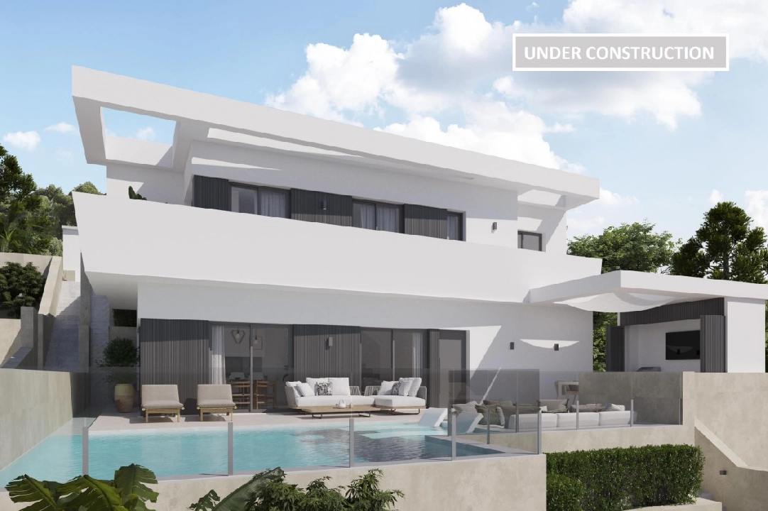 villa in Moraira(Paichi) for sale, built area 282 m², air-condition, plot area 450 m², 4 bedroom, 4 bathroom, ref.: BP-4372MOR-1