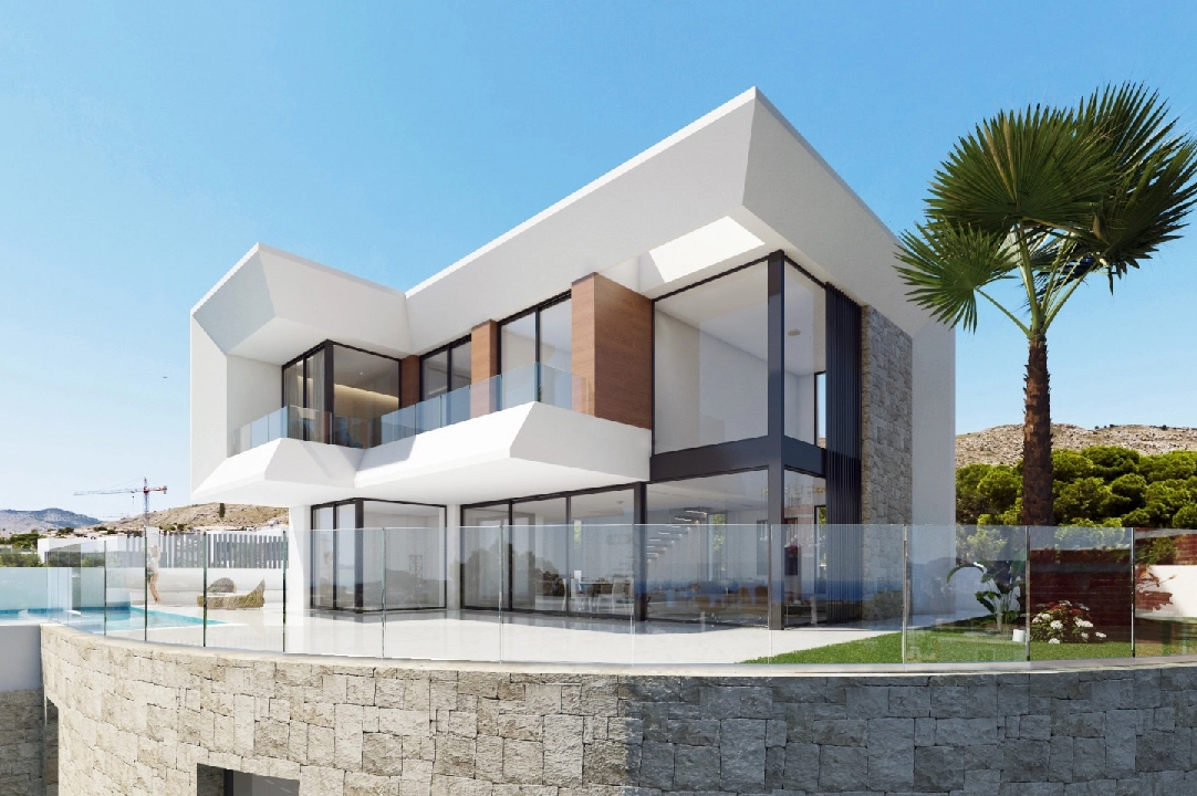 villa in Finestrat for sale, built area 526 m², year built 2024, air-condition, plot area 598 m², 5 bedroom, 5 bathroom, swimming-pool, ref.: BI-AL.H-035-15