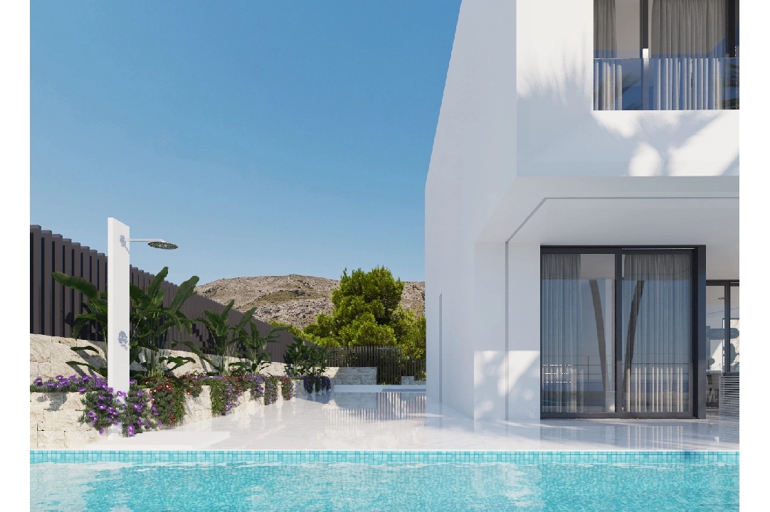 villa in Finestrat for sale, built area 526 m², year built 2024, air-condition, plot area 598 m², 5 bedroom, 5 bathroom, swimming-pool, ref.: BI-AL.H-035-17