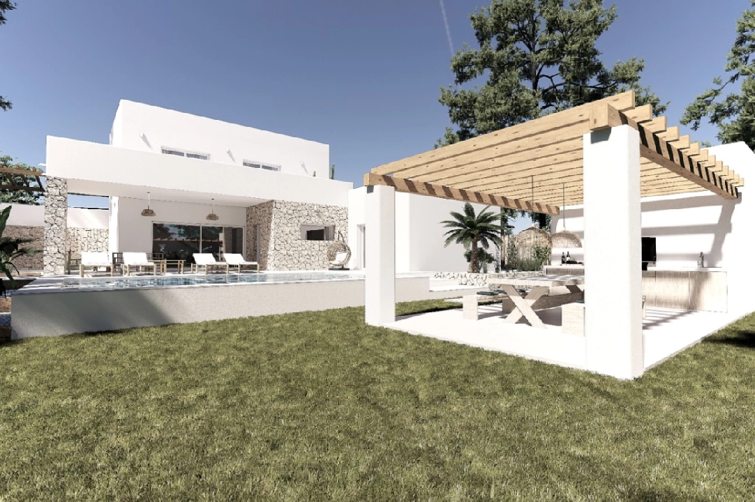 villa in Moraira for sale, built area 190 m², air-condition, plot area 800 m², 4 bedroom, 4 bathroom, swimming-pool, ref.: BI-MT.H-792-1