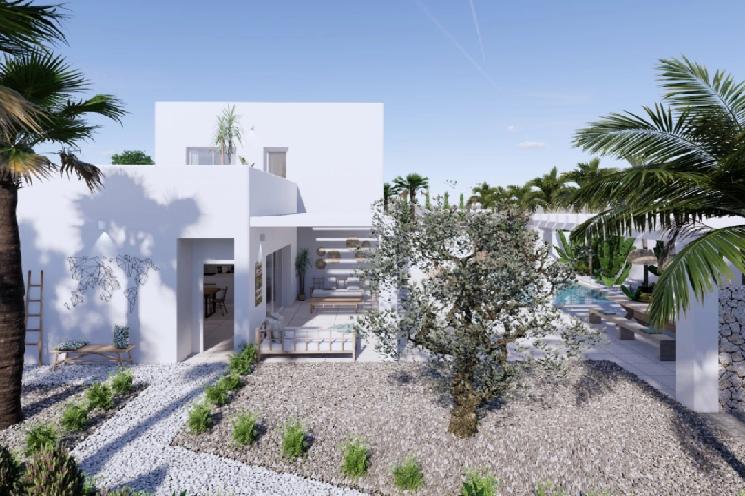 villa in Benissa for sale, built area 265 m², + KLIMA, air-condition, plot area 519 m², 4 bedroom, 3 bathroom, swimming-pool, ref.: BI-MT.H-794-7