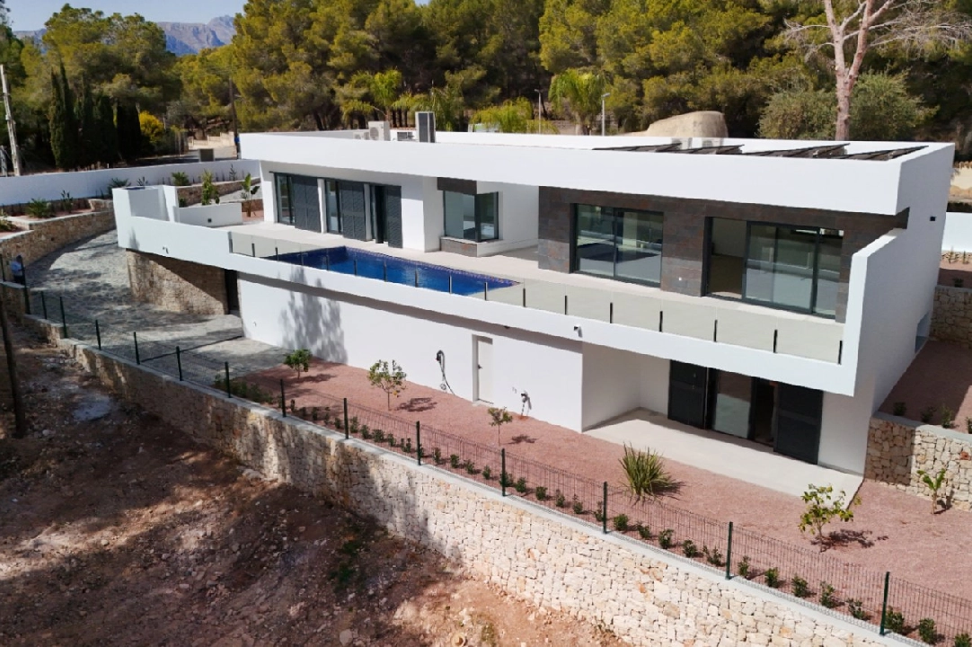 villa in Benissa(La Fustera) for sale, built area 299 m², year built 2024, air-condition, plot area 950 m², 4 bedroom, 3 bathroom, swimming-pool, ref.: BI-BE.H-909-13