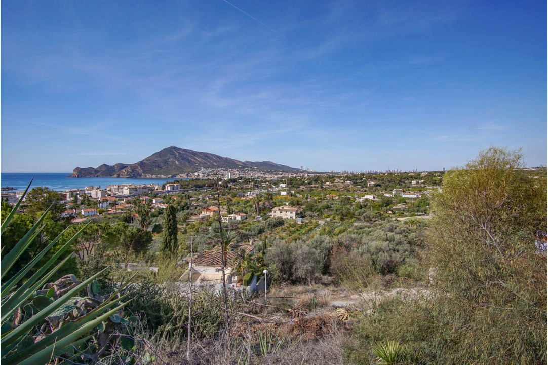 residential ground in Altea(San Chuchim) for sale, air-condition, plot area 1595 m², swimming-pool, ref.: BP-7060ALT-1