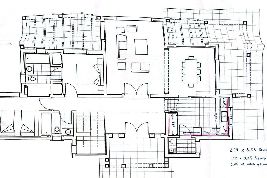 villa in Javea(Pinosol) for sale, built area 223 m², air-condition, plot area 1000 m², 4 bedroom, 4 bathroom, swimming-pool, ref.: BP-4387JAV-28