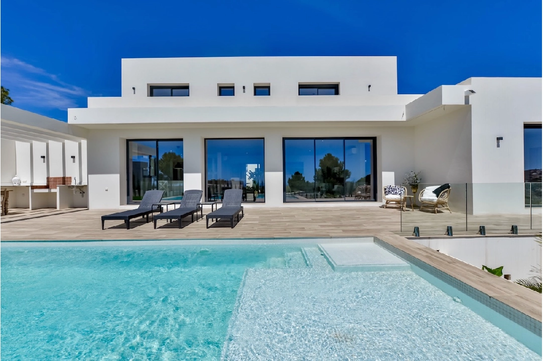 villa in Moraira(La Sabatera) for sale, built area 259 m², air-condition, plot area 811 m², 4 bedroom, 3 bathroom, swimming-pool, ref.: CA-H-1766-AMBI-42