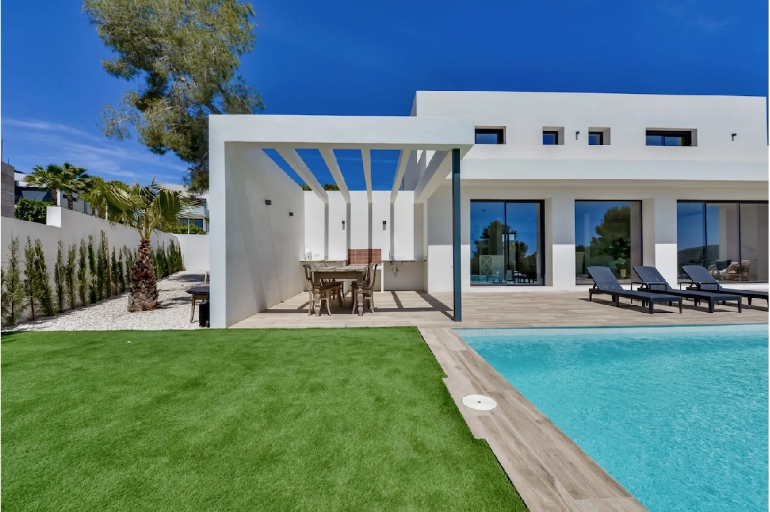 villa in Moraira(La Sabatera) for sale, built area 259 m², air-condition, plot area 811 m², 4 bedroom, 3 bathroom, swimming-pool, ref.: CA-H-1766-AMBI-44