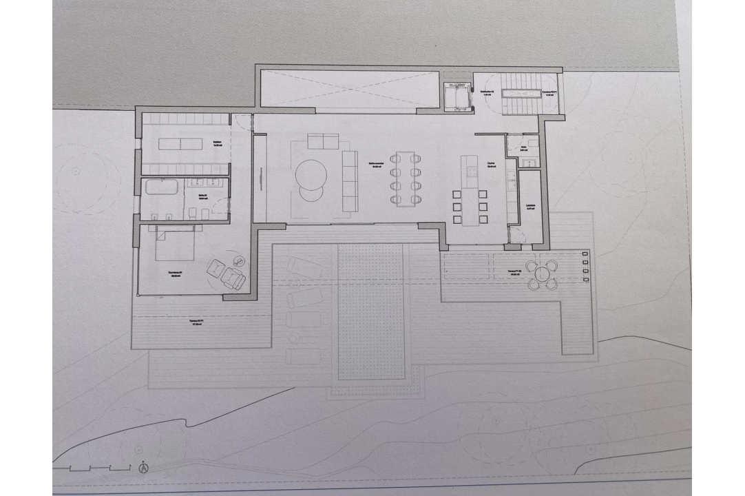 villa in Calpe(Partida Empedrola) for sale, built area 453 m², air-condition, plot area 1013 m², 4 bedroom, 5 bathroom, ref.: BP-4308CAL-9