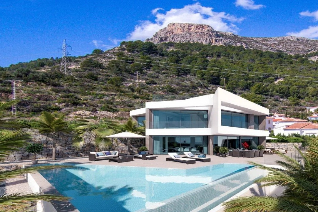 villa in Calpe for sale, built area 350 m², air-condition, 4 bedroom, 5 bathroom, swimming-pool, ref.: BS-84512135-2