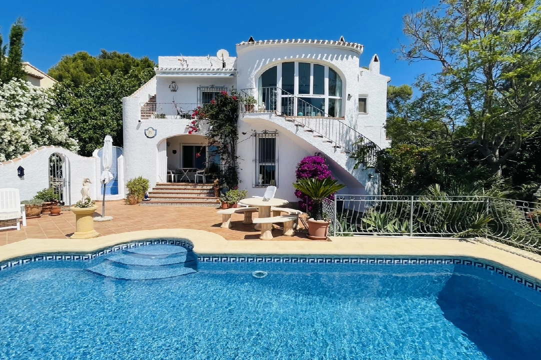 villa in Javea(Costa Nova ) for sale, built area 178 m², year built 1976, + central heating, air-condition, plot area 870 m², 3 bedroom, 3 bathroom, swimming-pool, ref.: JS-1124-1