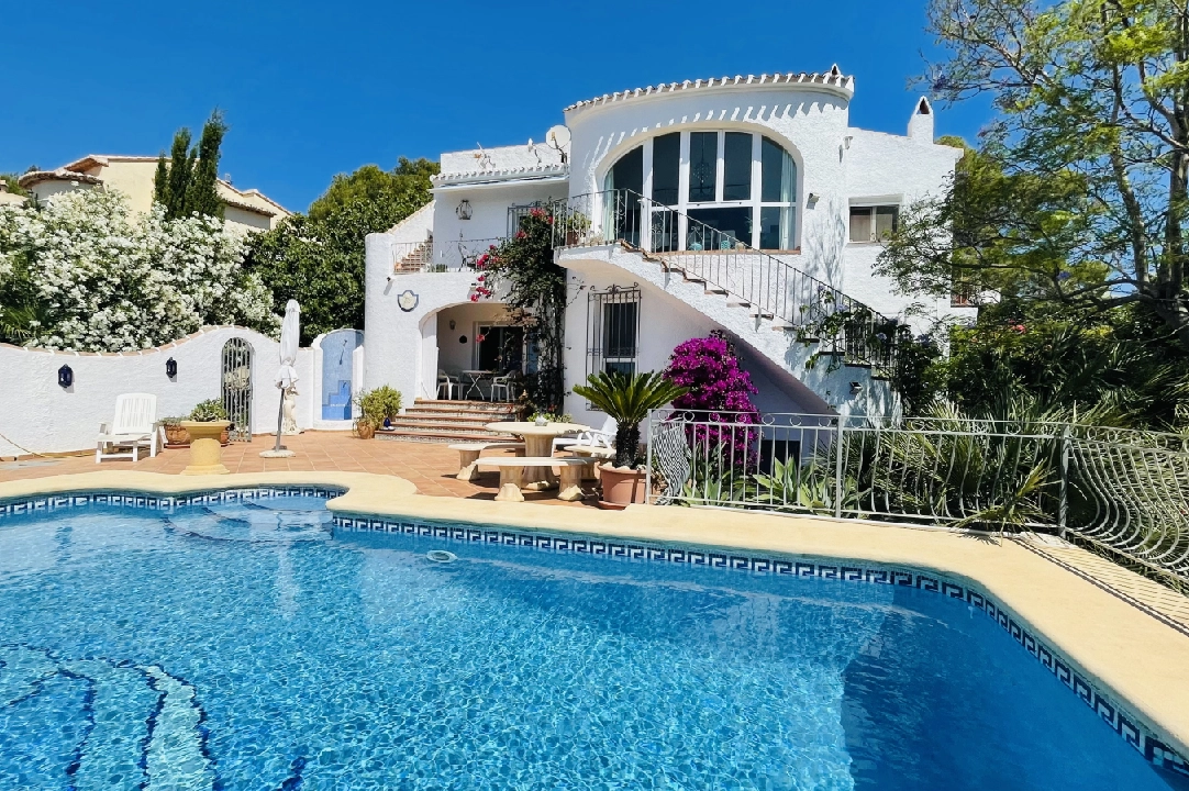 villa in Javea(Costa Nova ) for sale, built area 178 m², year built 1976, + central heating, air-condition, plot area 870 m², 3 bedroom, 3 bathroom, swimming-pool, ref.: JS-1124-18