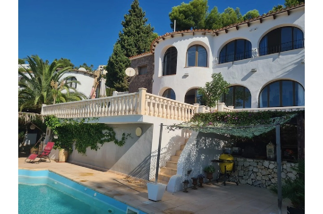 villa in Benissa(Montemar) for sale, built area 165 m², air-condition, plot area 980 m², 3 bedroom, 3 bathroom, swimming-pool, ref.: CA-H-1776-AMB-1